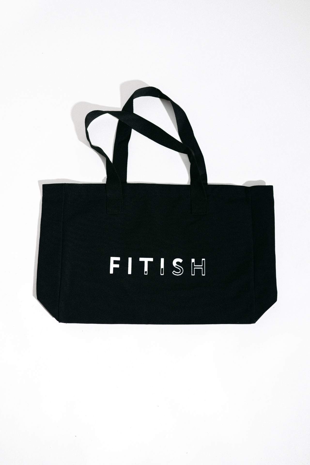 Black Canvas Tote