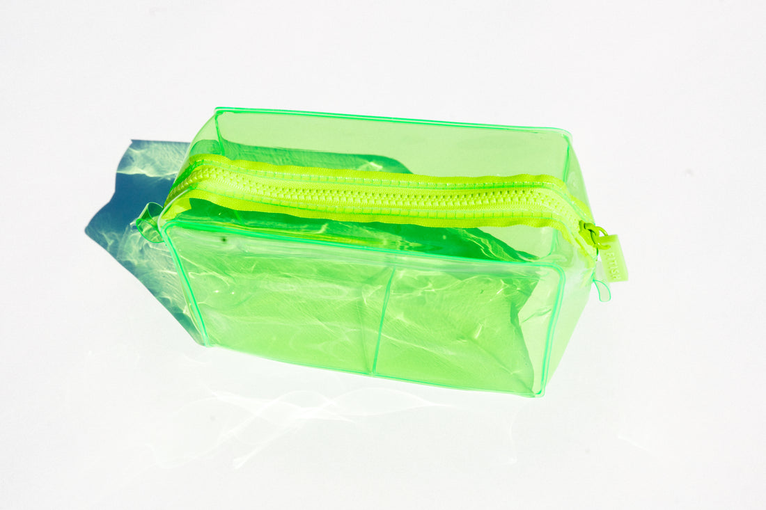fitish green pvc bag