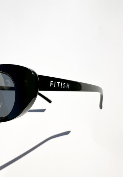 Fitish Black Sunglasses