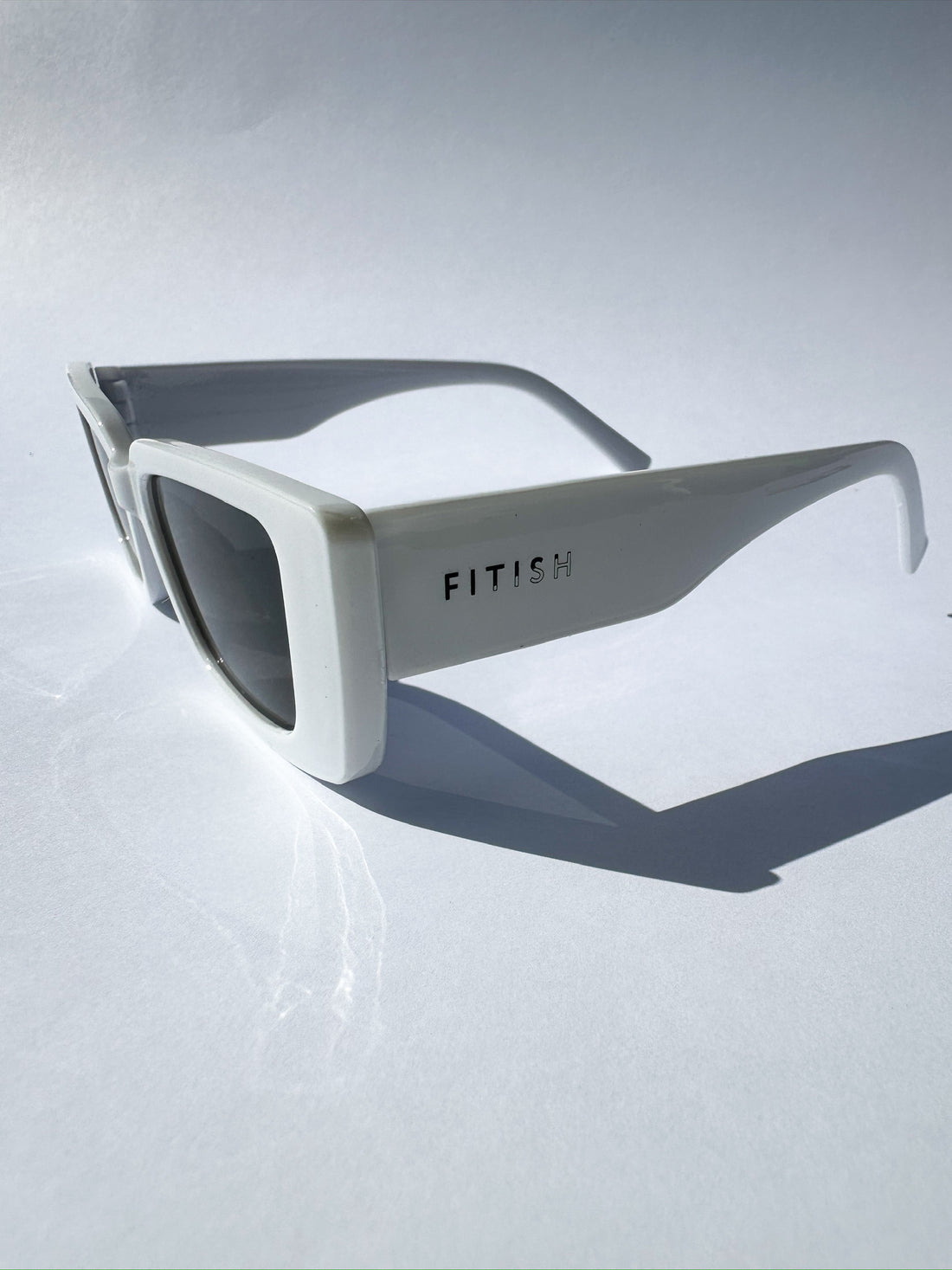 Fitish White Sunglasses