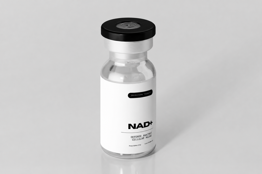 Medical vial labeled &