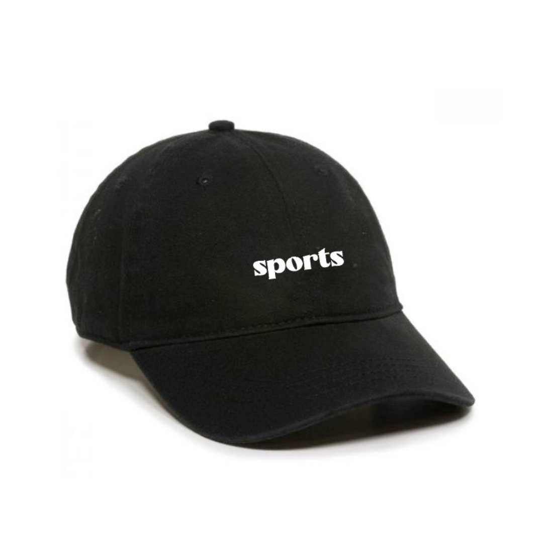 Sports Dad Hat, Black