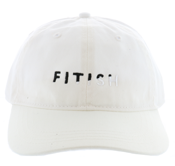 FITISH DAD HAT - The Fitish white